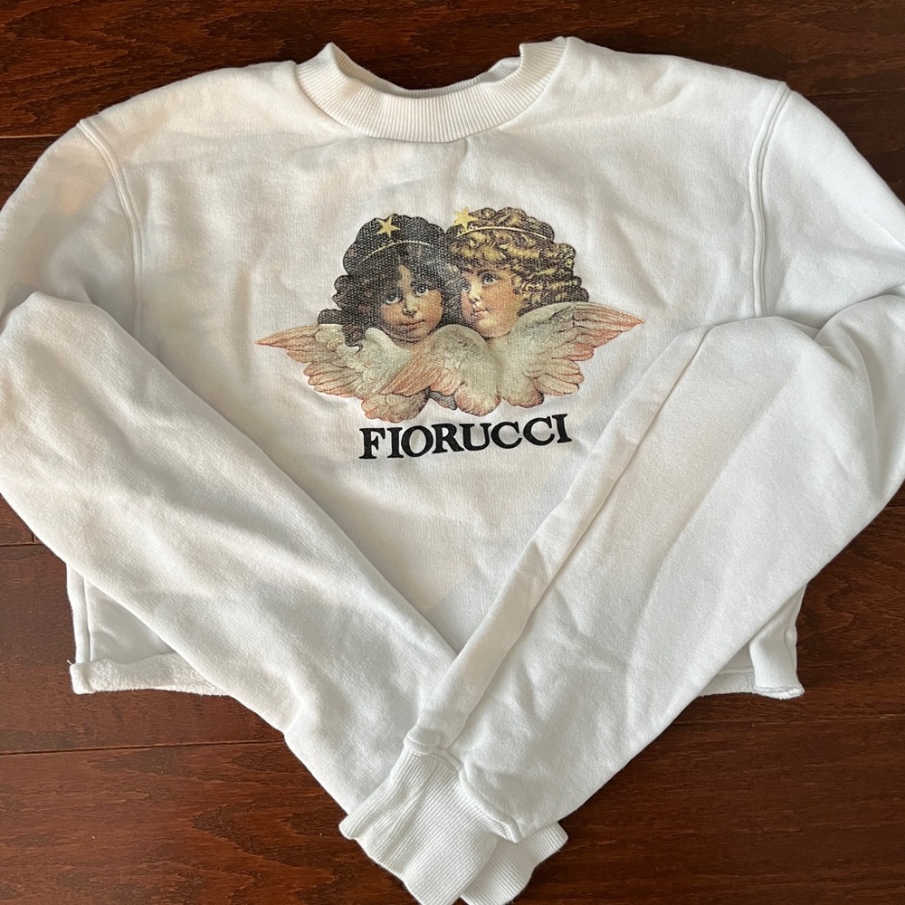 Fiorucci size XS cropped sweatshirt